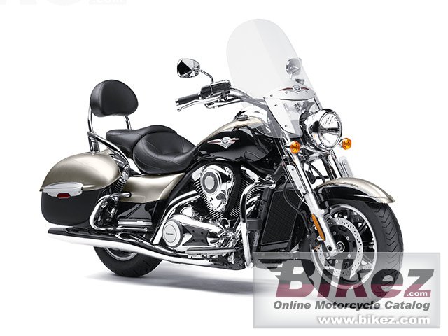Big Kawasaki vulcan 1700 nomad picture and wallpaper from Bikez.com